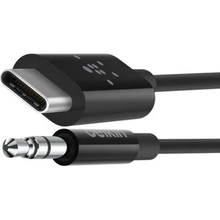 Belkin Kabel USB-C 3,5mm Audio (F7U079bt06-BLK) - Kable - miniaturka - grafika 1