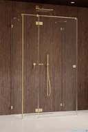 Kabiny prysznicowe - Radaway Essenza Pro Brushed Gold Kdj+S kabina 100x110x100cm lewa szczotkowane złoto 10097311-99-01L/10098100-01-01/10098100-01-01 - miniaturka - grafika 1