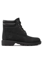 Buty dla chłopców - Timberland Trapery 6 In Basic TB0A2M9Q0011 Czarny - miniaturka - grafika 1