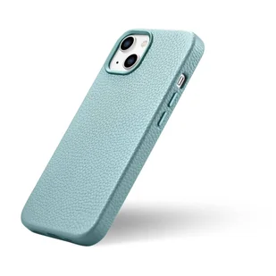 iCarer Litchi Premium Leather Case skórzane etui iPhone 14 magnetyczne z MagSafe zielony (WMI14220709-GN) - Etui i futerały do telefonów - miniaturka - grafika 8