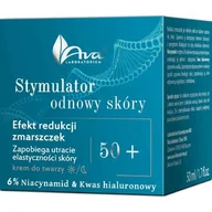 Serum do twarzy - AVA AVA Stymulator odnowy skóry Efekt redukcji zmarszczek Krem do twarzy na dzień i na noc, 50ml - miniaturka - grafika 1