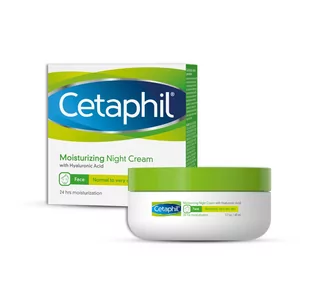 Galderma Cetaphil krem nawilżający do twarzy na noc z kwasem hialuronowym 48 ml DER-00263 - Kremy do twarzy - miniaturka - grafika 1