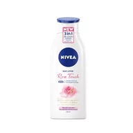 Balsamy i kremy do ciała - Nivea BODY Balsam 400ml Rose Touch 93700& - miniaturka - grafika 1