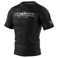Koszulki sportowe męskie - Rashguard męski z krótkim rękawem na siłownię Extreme Hobby HOOLS - miniaturka - grafika 1