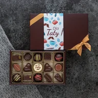 Bombonierki i czekoladki - Czekoladki "Dla Taty " na Dzień Ojca - 15 pralin - miniaturka - grafika 1