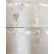 Albumy inne - Torebka ozdobna z kokardą Komunia - miniaturka - grafika 1