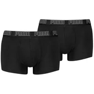 Majtki męskie - Męskie bokserki Puma Everyday Trunk 2P Rozmiar: L / Kolor: czarny - miniaturka - grafika 1