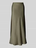 Spódnice - Długa spódnica z satyny z elastycznym pasem model ‘Vicky’ - miniaturka - grafika 1