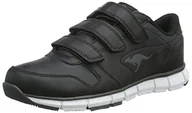 Sneakersy damskie - KangaROOS K-Bluerun Sneakersy Uniseks, Czarny - miniaturka - grafika 1