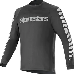 Alpinestars Koszulka długi rękaw ALPINESTARS A-DURA DRI OSCAR LS JERSEY, Black Reflective Rozmiar: L - Koszulki męskie - miniaturka - grafika 1