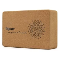 Klocki do jogi - Tiguar Kostka do jogi z korka natural TI-J0003 - miniaturka - grafika 1