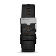 Akcesoria do zegarków - Czarny pasek skórzany Diesel 22 mm Mini Daddy Pasek DZ7328 ★ % SALE % ★ Kup teraz, zapłać za 30 dni GRATIS WYSYŁKA ZWROT DO 365 DNI - miniaturka - grafika 1