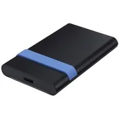 Dyski HDD - Zewnętrzny dysk twardy Verbatim Mobile Drive 1TB - repasovaný (53112) Czarny - miniaturka - grafika 1