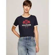 Koszulki i topy damskie - Tommy Hilfiger T-shirt | Regular Fit - miniaturka - grafika 1