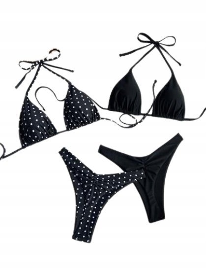 SHEIN DWUCZĘŚCIOWY STRÓJ KĄPIELOWY 2 PACK S 1JA