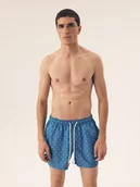 Kąpielówki męskie - Kąpielówki Rook Henderson niebieski L - miniaturka - grafika 1