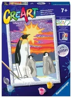 Zabawki kreatywne - CreArt dla dzieci: Pingwiny - Ravensburger - miniaturka - grafika 1