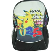 Torebki damskie - Plecak Pokemon 40 x 27 x 12, torba szkolna dla dzieci, design Pokemon, idealny do szkoły i wypoczynku, czarny, Torba - miniaturka - grafika 1