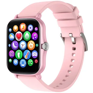 Bakeeley Y20 Różowy - Smartwatch - miniaturka - grafika 1