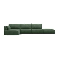 Narożniki - Ciemnozielony narożnik (lewostronny) Vanda – Mazzini Sofas - miniaturka - grafika 1
