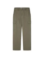 Spodnie damskie - Springfield Spodnie damskie, szary Kaki, 38W - miniaturka - grafika 1