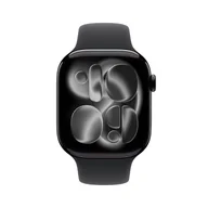 Smartwatch - Apple Watch 11 GPS + Cellular 46mm z aluminium onyks pasek sportowy M/L Czarny - miniaturka - grafika 1