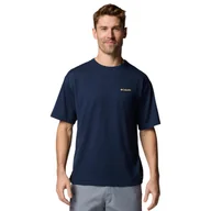Koszulki sportowe męskie - T-shirt sportowy z krótkim rękawem męski Cedar Trail Back Graphic Tee - miniaturka - grafika 1