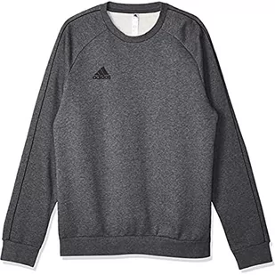 Adidas Męska bluza Core18 SW szary ciemnoszary, wrzos / czarny S CV3960 - Bluzy męskie - miniaturka - grafika 1