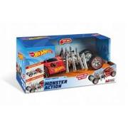 Samochody i pojazdy dla dzieci - Hot Wheels Monster Action Street Creeper Mondo - miniaturka - grafika 1