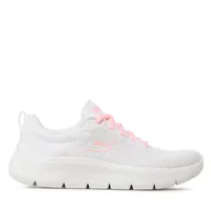 Sneakersy damskie - Sneakersy Skechers Go Walk Flex - Alani 124952/WPK Biały - miniaturka - grafika 1