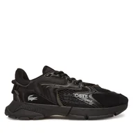 Sneakersy męskie - Sneakersy Lacoste L003 7-49SMA0003 Czarny - miniaturka - grafika 1