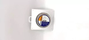 Kołnierz przyścienny okrągły Ø100 z zaworem - Rury i kanały wentylacyjne - miniaturka - grafika 1