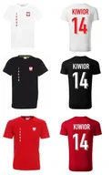 Koszulki sportowe męskie - Koszulka Polska Jakub KIWIOR 14 - miniaturka - grafika 1