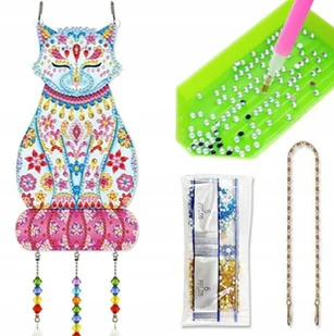 Diamond Painting Haft Diamentowy Zestaw Mozaika 5D Zawieszka - Malowanie po numerach Diamond Painting Haft Diamentowy Zestaw Mozaika 5D Zawieszka - Malowanie po numerach - miniaturka - grafika 1