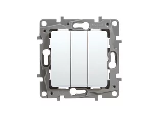 Legrand Niloe Łącznik potrójny biały 764503 764503 - Wyłączniki światła i elektryczne - miniaturka - grafika 1