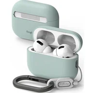 Akcesoria do słuchawek - Etui na słuchawki RINGKE Silicone do Apple Airpods Pro 1/2 Jasnozielony - miniaturka - grafika 1