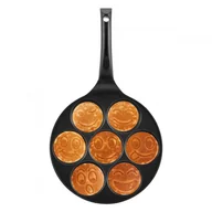 Patelnie - Patelnia do placuszków pancakes buźki nieprzywierająca indukcja TOPFANN 26 cm - miniaturka - grafika 1