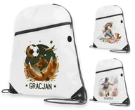Torby szkolne - WOREK/PLECAK dla dziecka WZORY DO WYBORU - miniaturka - grafika 1