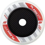 Akcesoria do skatingu - K2, Kółko, FLASH DISC 125 MM 1 EACH, biały - miniaturka - grafika 1