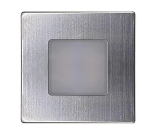 LED Oświetlenie schodowe zewnętrzne LED/1,7W/230V 3000/4000/6000K IP54 chrom - Lampy ogrodowe - miniaturka - grafika 1