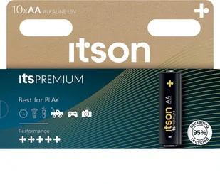 Ansmann itson itsPREMIUM battery Alkaline LR6IPR/10HH - Baterie i akcesoria - miniaturka - grafika 1