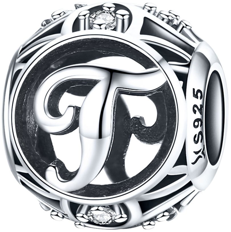 CHARMS LITERKA T srebro 925 koralik