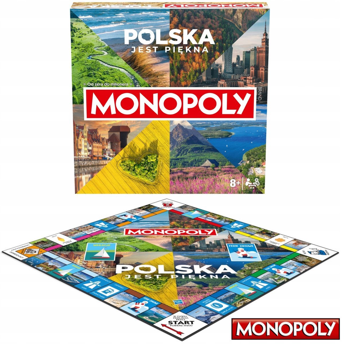 Gra planszowa Hasbro Monopoly Polska jest piękna Hasbro