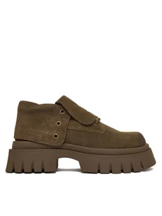 Steve Madden Trapery Parkview SM11004796 Czarny - Botki damskie - miniaturka - grafika 1