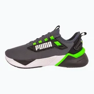 Sport OUTLET - Buty do biegania PUMA Retaliate 3 puma black/green moon/green glare WYSYŁKA W 24H 30 DNI NA ZWROT - miniaturka - grafika 1