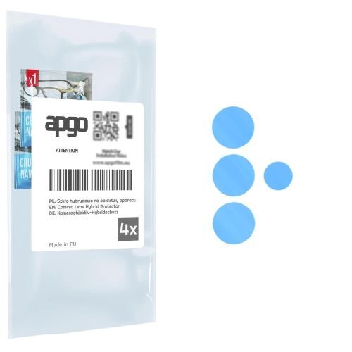 4x szkło hybrydowe na aparat obiektyw kamerę 9H do Samsung Galaxy S23 Ultra - apgo hybrid Camera Lens Protector