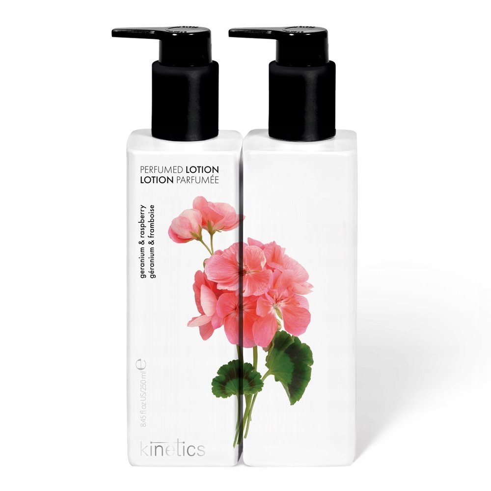 Kinetics GERANIUM & RASPBERRY balsam do rąk i ciała 250 ml