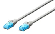 Patchcordy - Kabel sieciowy PatchCord Cat 5e RJ45 0,25mb biały - miniaturka - grafika 1