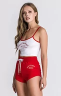 Koszulki i topy damskie - Gianni Kavanagh White and Red Couture Core Top T-Shirt dla dziewczynek, Blanco, XS - miniaturka - grafika 1