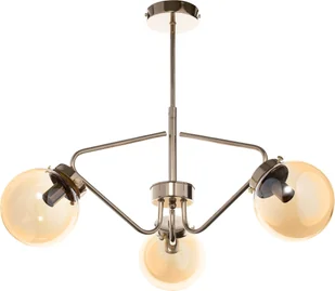 Lampa wisząca Orno BULAT 3P, lampa wisząca, E14 max. 3x40W, złota - Lampy sufitowe - miniaturka - grafika 1